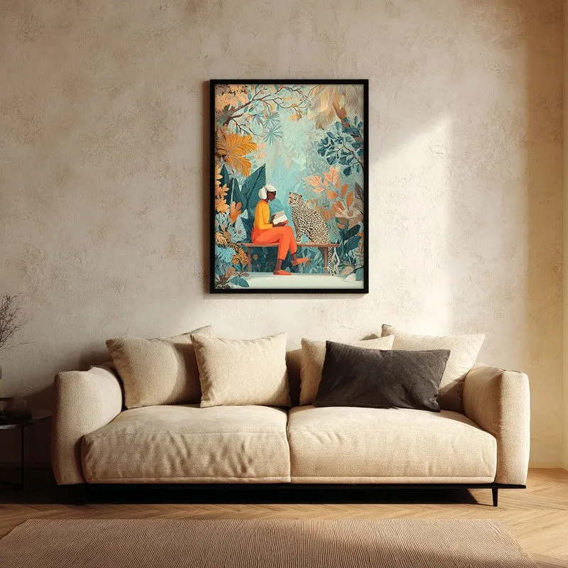 Aurevia Canvas Wall Painting With Black Frame media 3