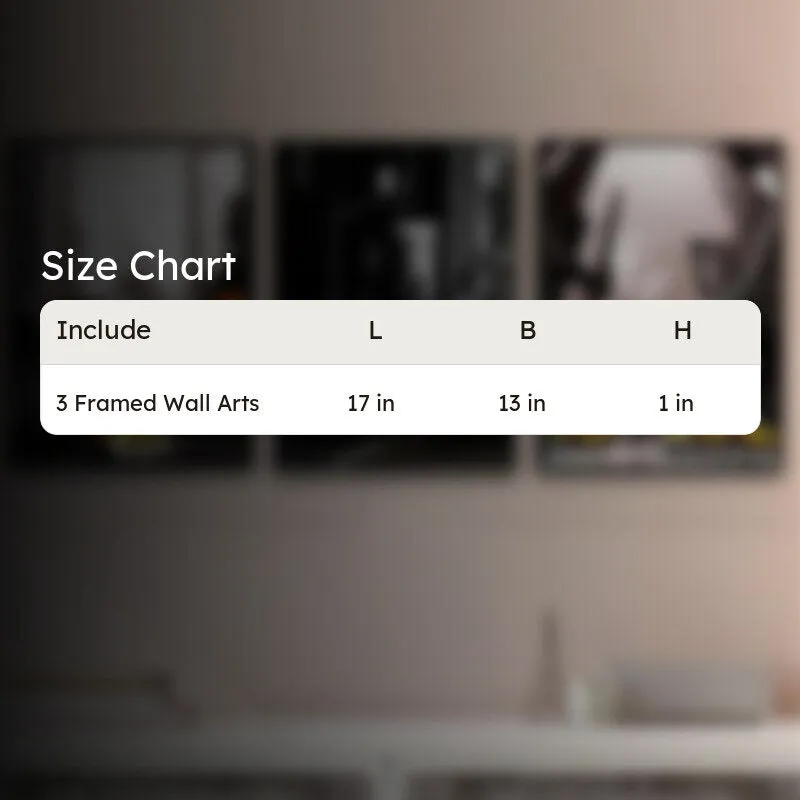 Skyscraper Wonder Wall Painting - Set Of Three media 5