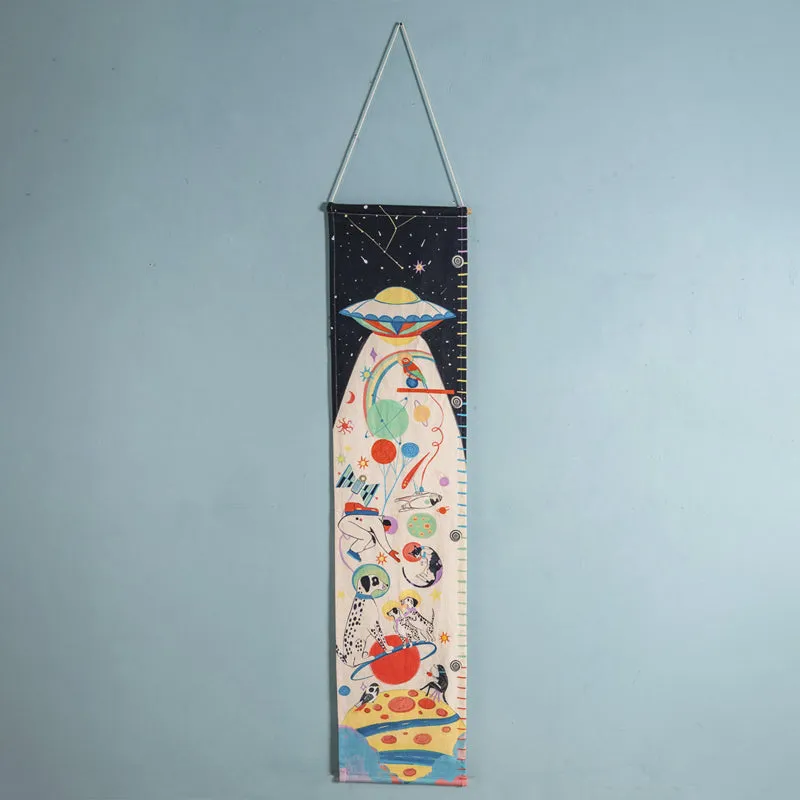Space Pup Handpainted Height Chart media 1