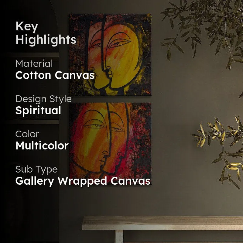 Krishna Sagara Wall Art - Set Of Two media 2