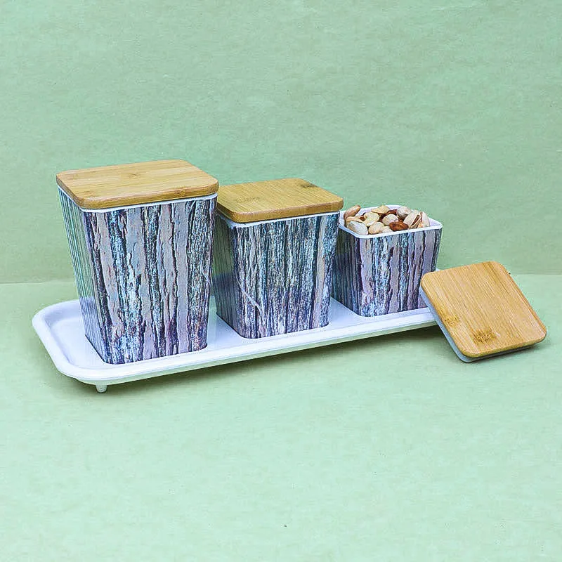 Navina Condiment Container With Tray (450 mL/750 mL/1140 mL) - Four Piece Set media 6