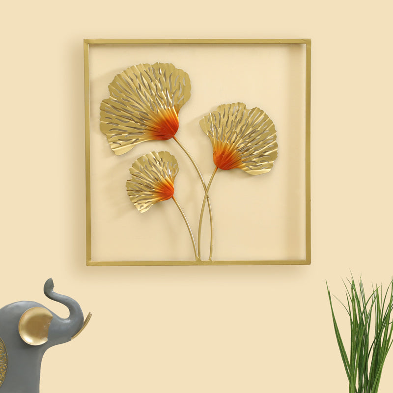 Dio Floral Metal Wall Accent