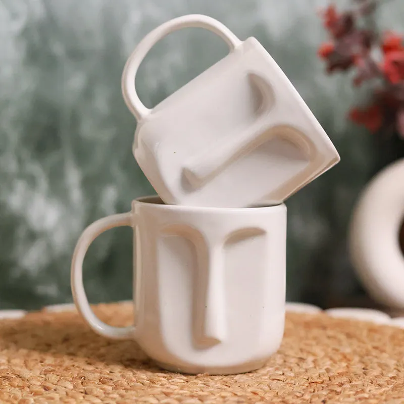 Facera Ceramic Coffee Ceramic Coffee Mug (340 mL) media 6