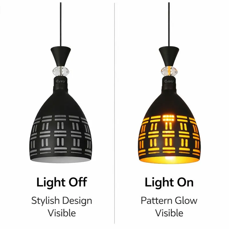 Lattice Light Metal Ceiling Lamp media 6