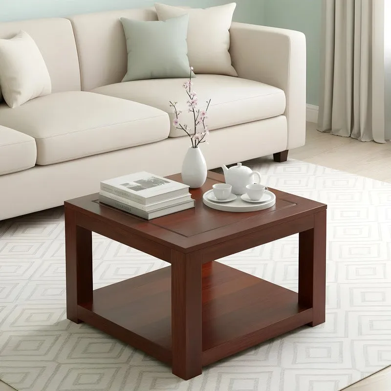 Frixon Sheesham Wooden Center Table - Deep Brown media 3