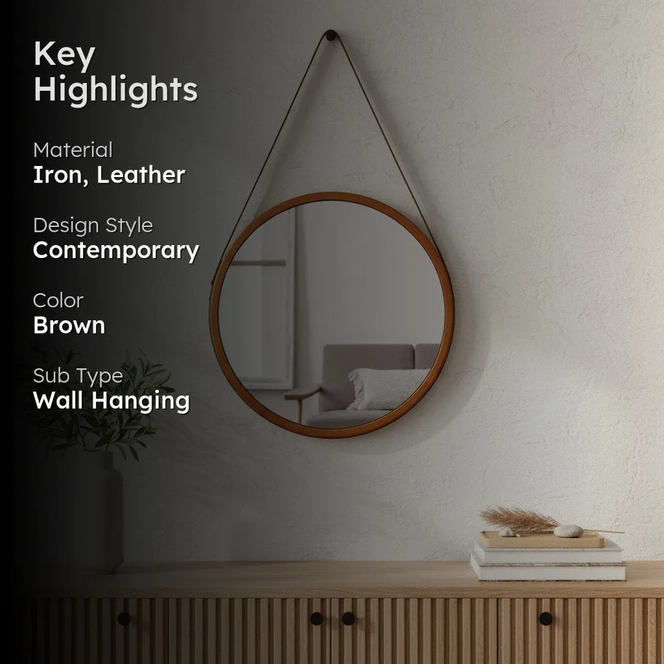 Maku Wall Mirror - Gold media 2