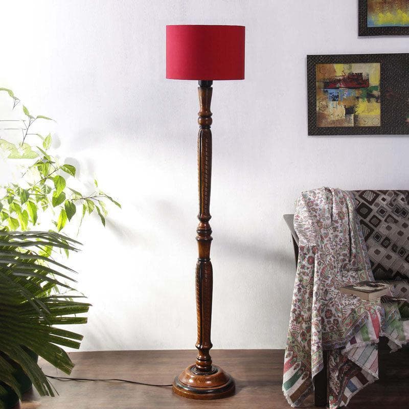 Old School Floor Lamp - Red media 3