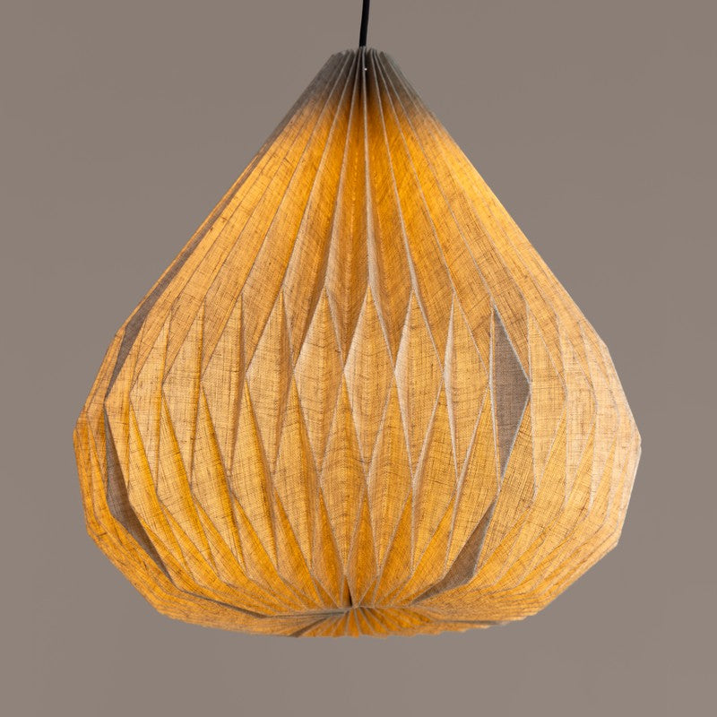 Fig Living Dome Pendant Fabric Ceiling Lamp - Ivory media 3