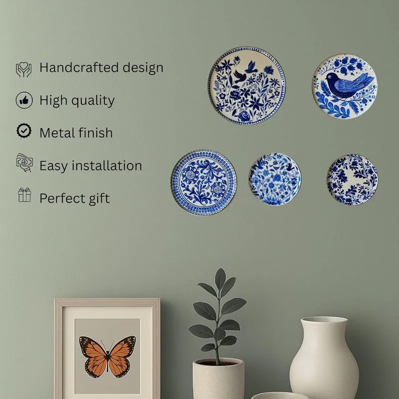 Holland Charm Metal Wall Plate - Set OF Five media 3