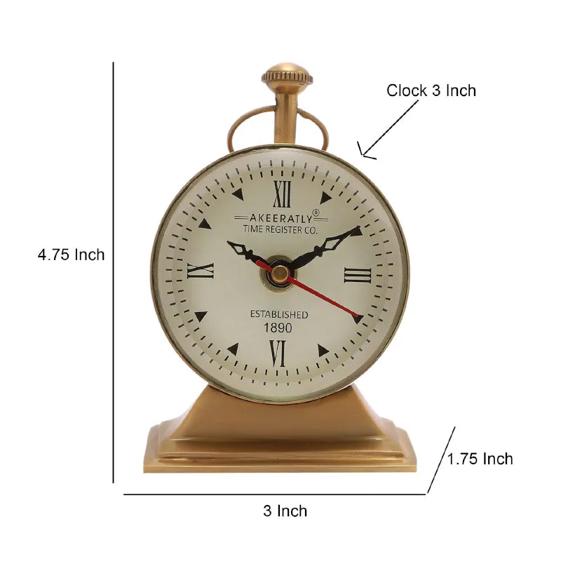 Ocato Brass Table Clock media 5