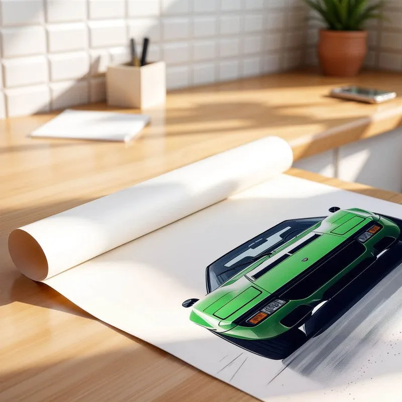 Emerald Racer Wall Poster media 4