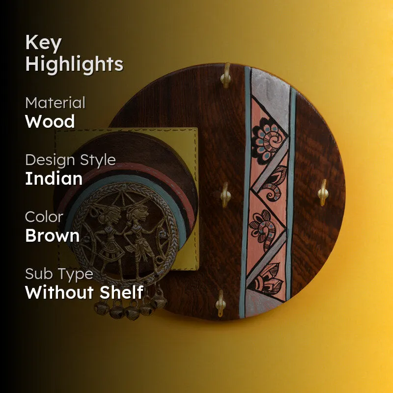 Madhubani Mitha Handcrafted Key Holder media 2