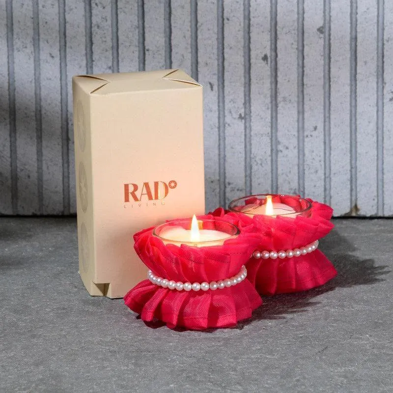 Rose Water - Set of 2 Scented Votive Candles media 3