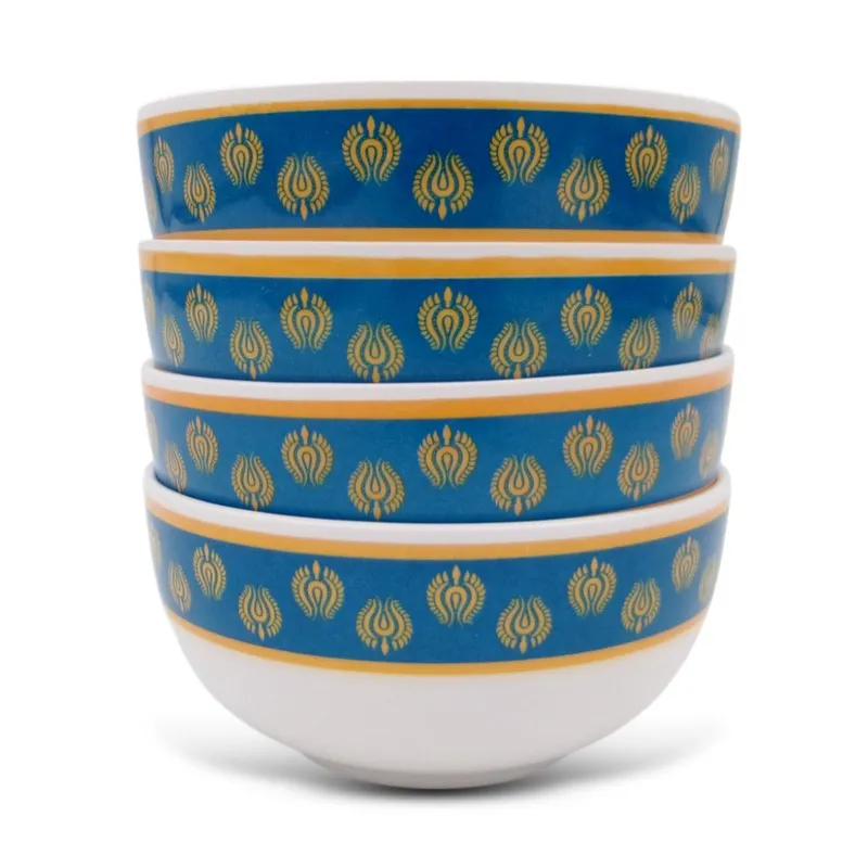Royal Bloom Melamine Dinner Set - Twelve Piece Set media 7