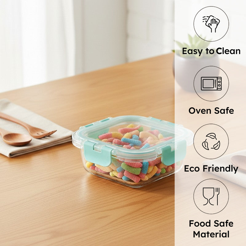 Packro Leak Proof Glass Lunch Box - 160 ML