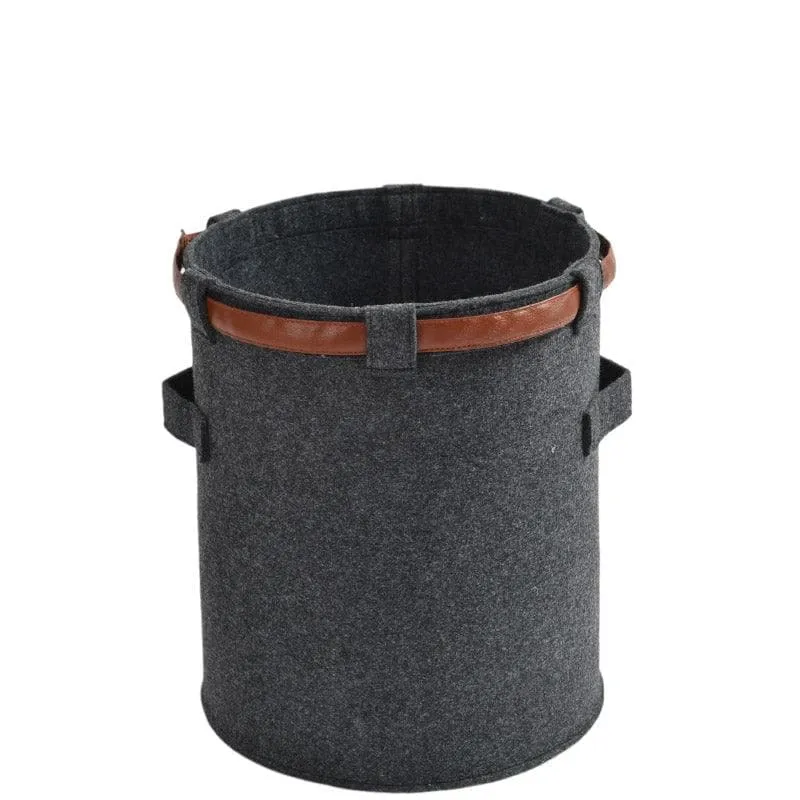 Anise Felt Storage Basket media 3