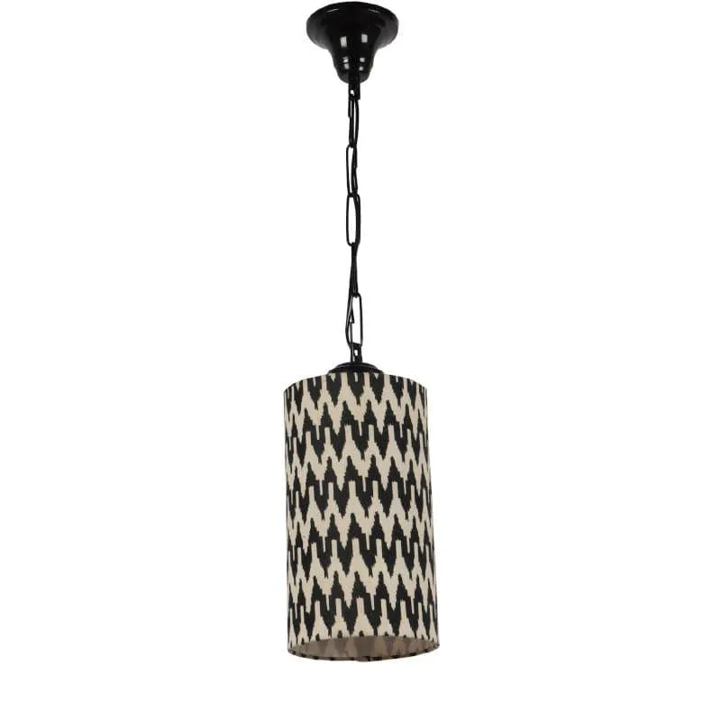 Chevronic Fabric Ceiling Lamp media 4