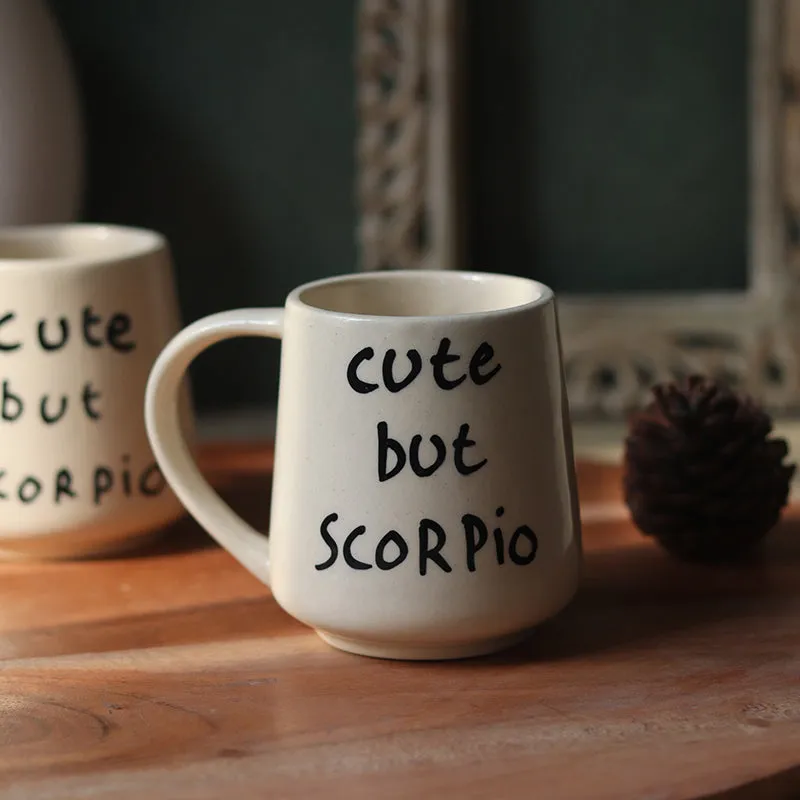 Cute But Scorpio Ceramic Mug (250 mL) media 4
