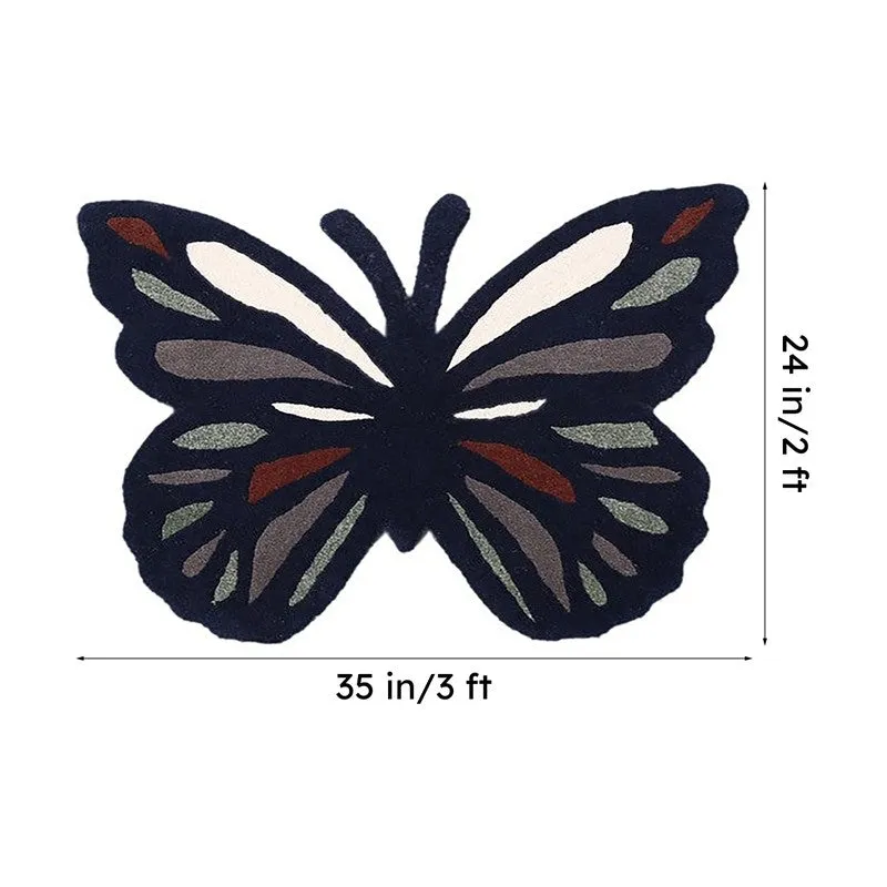 Meadow Butterfly Wool Carpet media 6