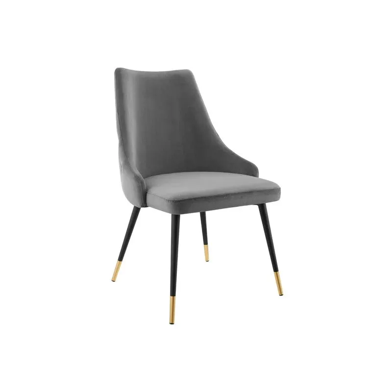 Lunara Neem Wood Accent Chair - Grey media 3