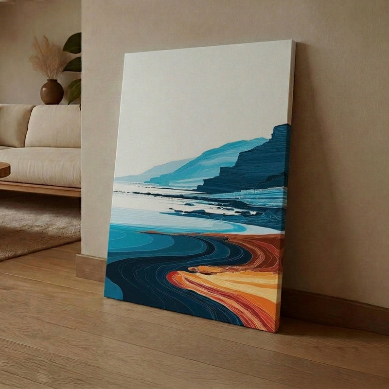 Twilight Valley Canvas Wall Art