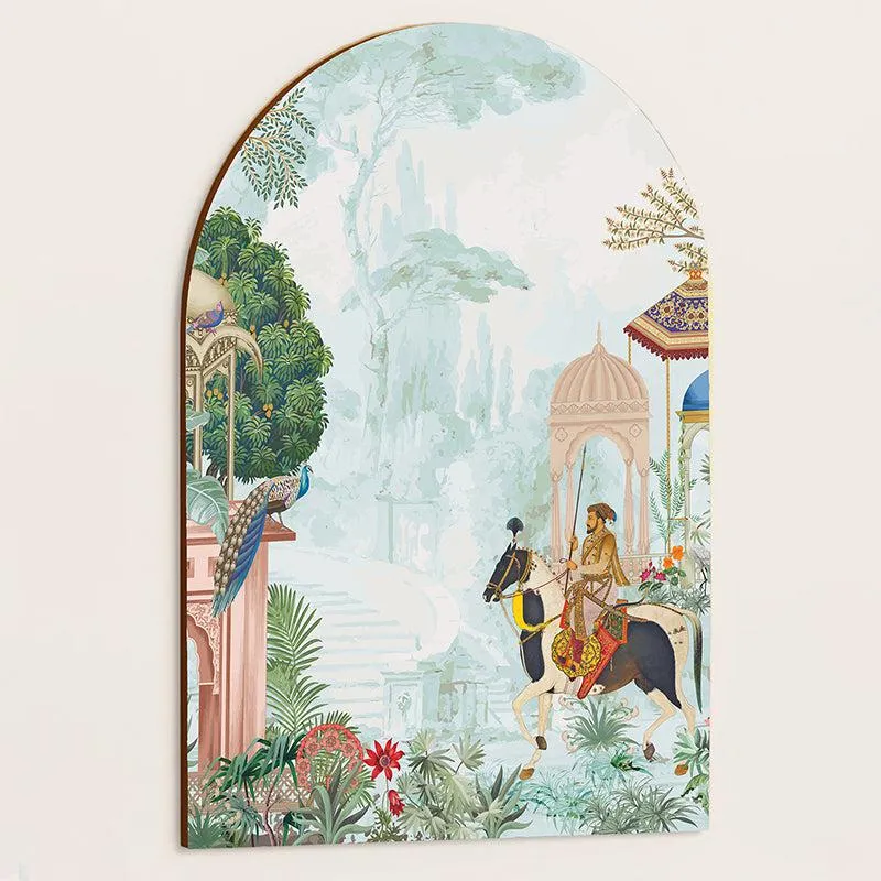 Shahi Manzar MDF Mughal Wall Art media 3