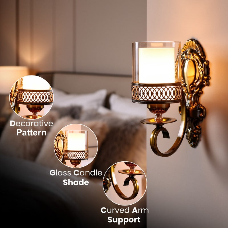 Flax Iron Wall Lamp media 6