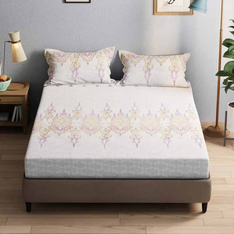 Deyricon Bedsheet (Grey) - 115 GSM media 3