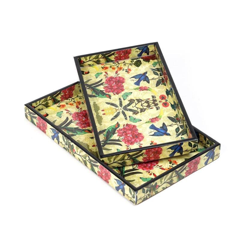 Miraka Floro Serving Tray - Set Of Two media 3