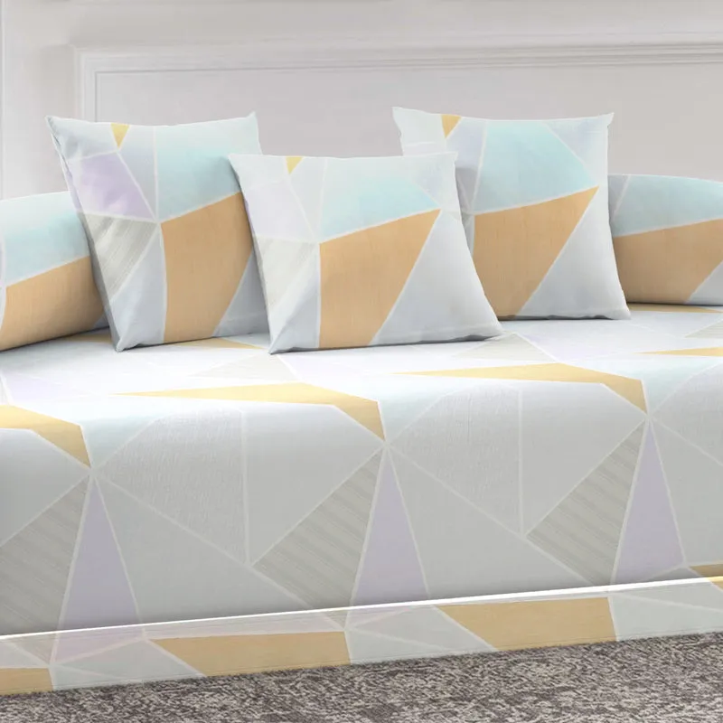 Drapnel Diwan Set - Six Piece Set media 3