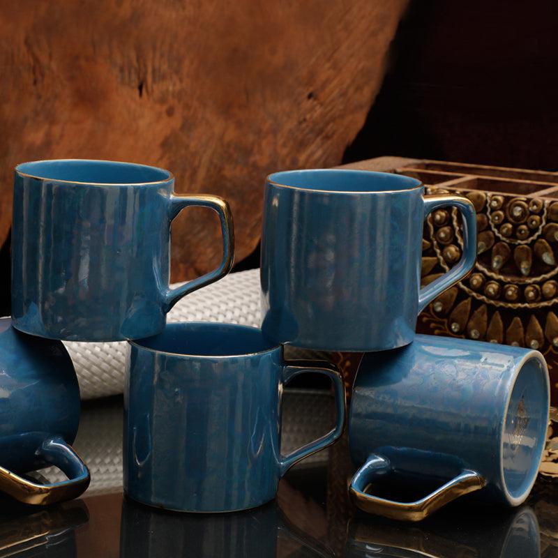 Ember Porcelain Tea Cup (200 mL Each) -  Set of Six media 3