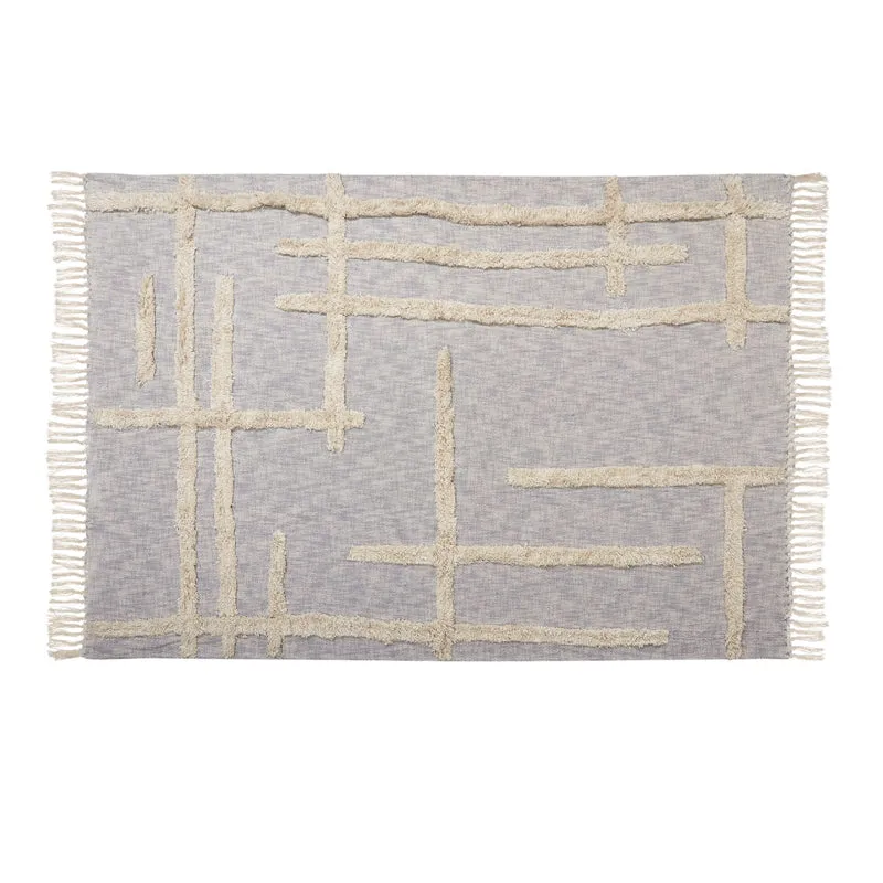 Tuft Tale II Cotton Throw media 3