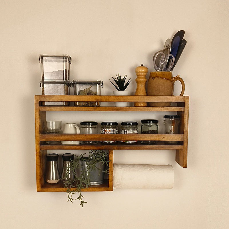 Moduno Wooden Kitchen Storage Rack media 4