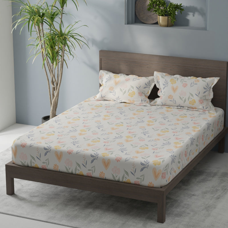 Bloomora Single Microfiber Bedsheet - 120 GSM media 4