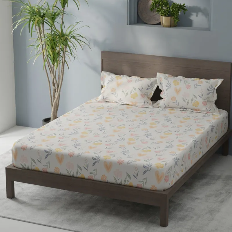 Bloomora Single Microfiber Bedsheet - 120 GSM media 4