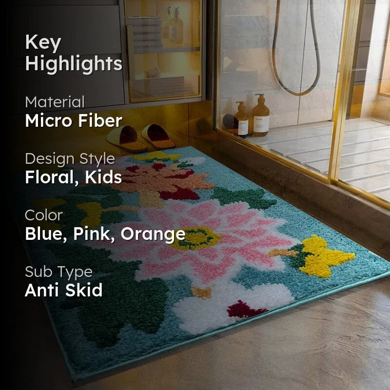 Flora Bloom Bathmat media 2