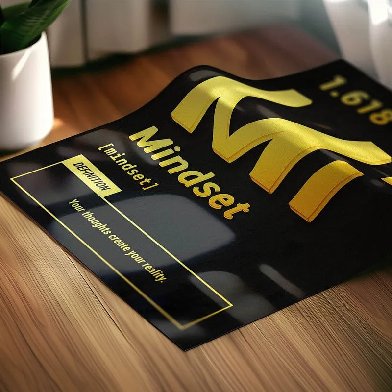 Mindset Mastery Wall Poster media 5