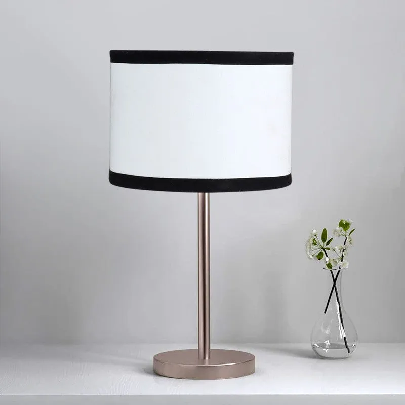 Noctra Vexa Glow Metal Table Lamp - White media 4