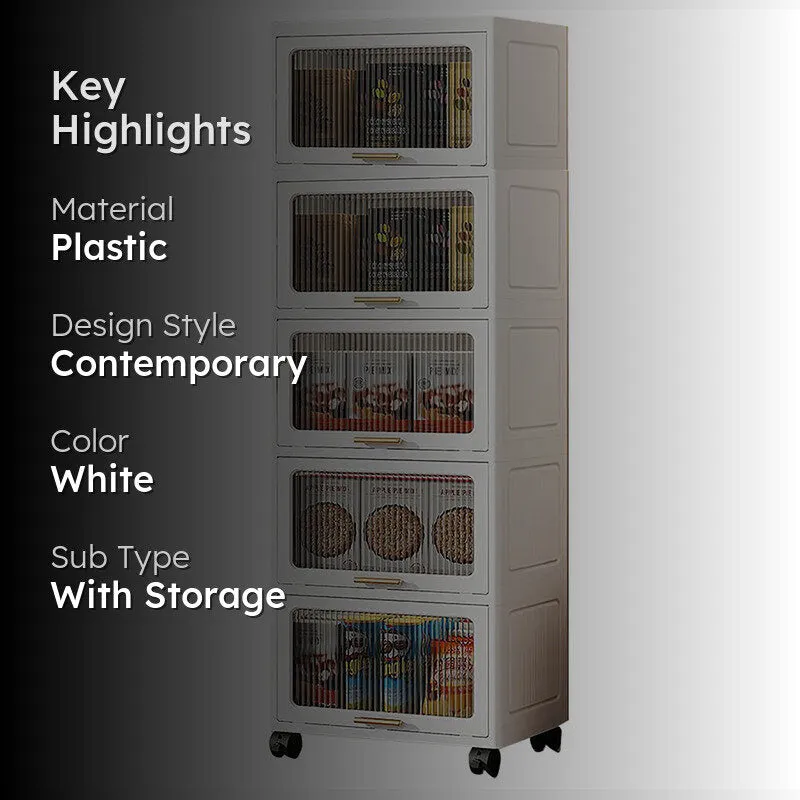 Caspian 5 Tiered Storage Box media 2