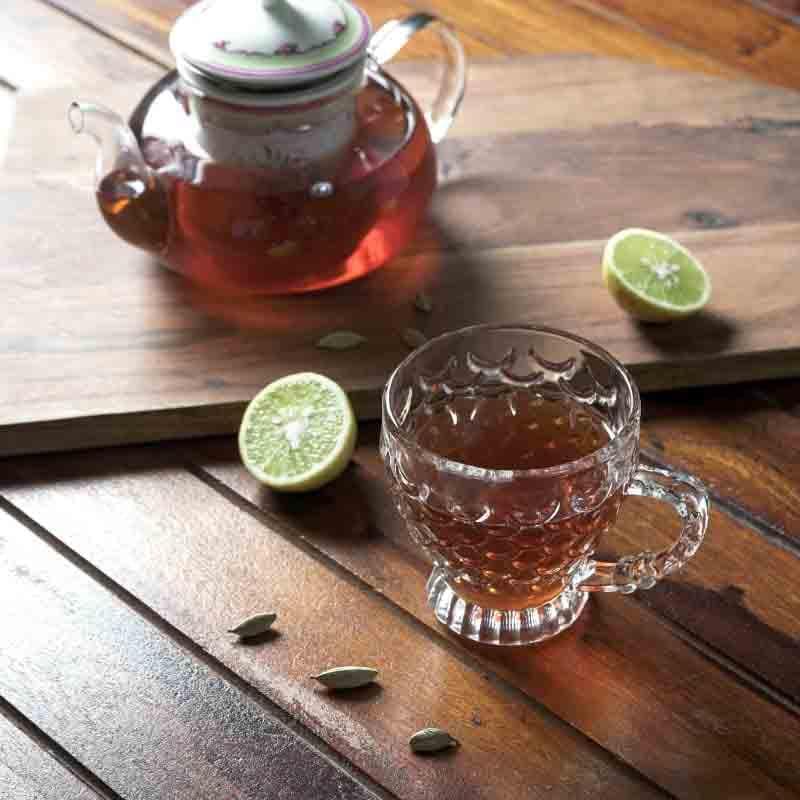 Fish Glass Tea Cup (200 mL Each) -  Set of Six media 3