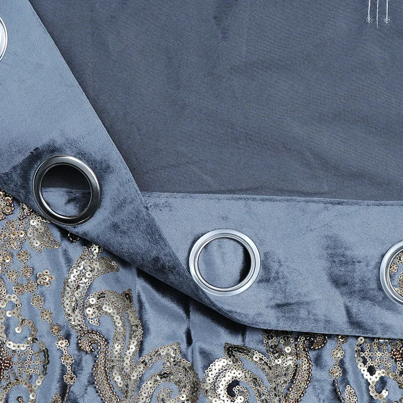 Grey Elegance Curtain - Set Of Two media 5