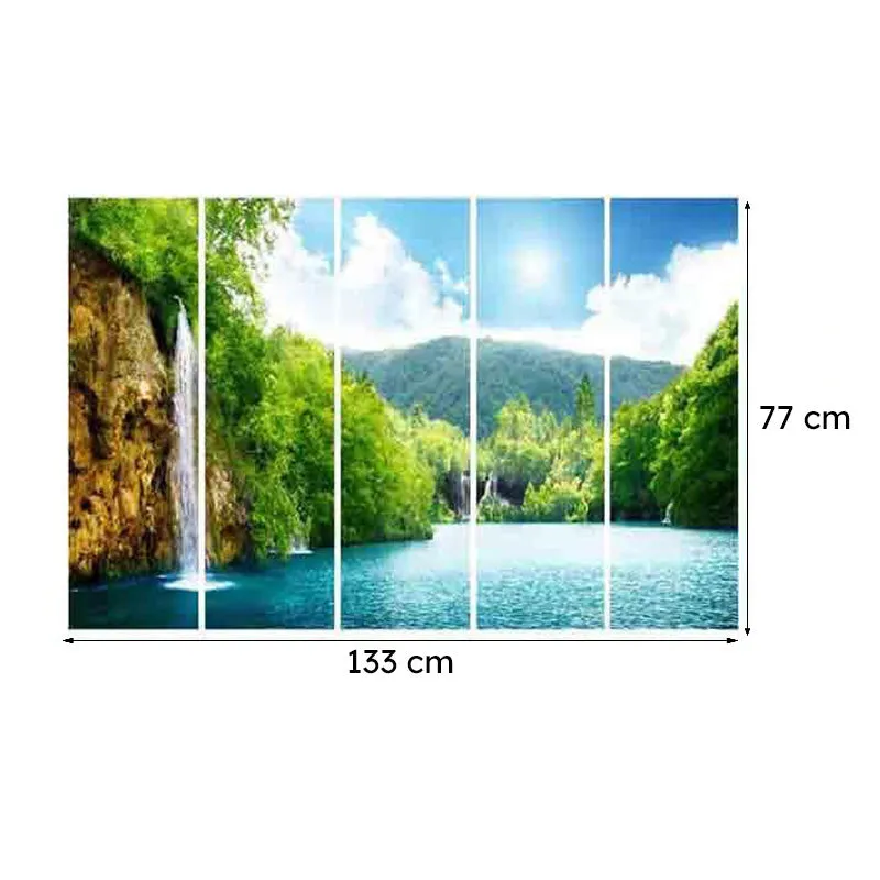 Backwaters Wall Art - Five Piece Set media 8