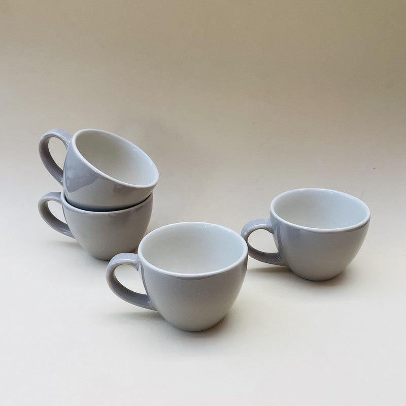 Cozy Ceramic Tea Cup (80 mL Each) - Set Of Four media 8
