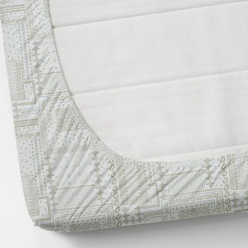 Mathieu Cotton Bedsheet (Beige) - 210 TC media 6