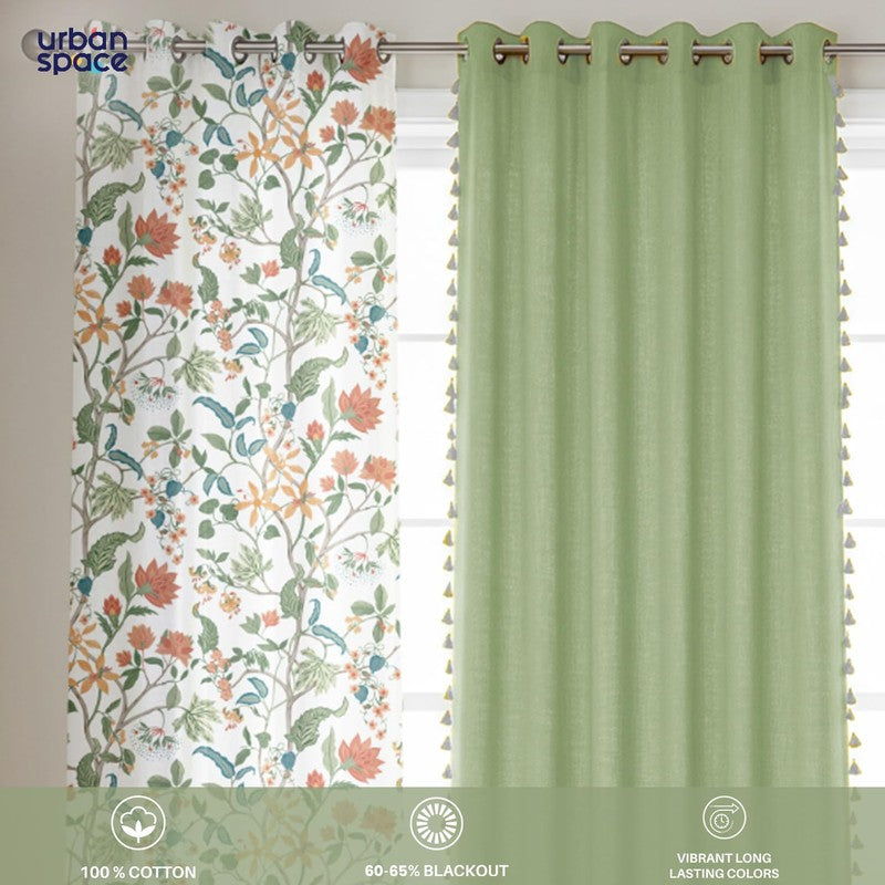 Urban Space Noor & Aura Curtains - Set Of Three media 4