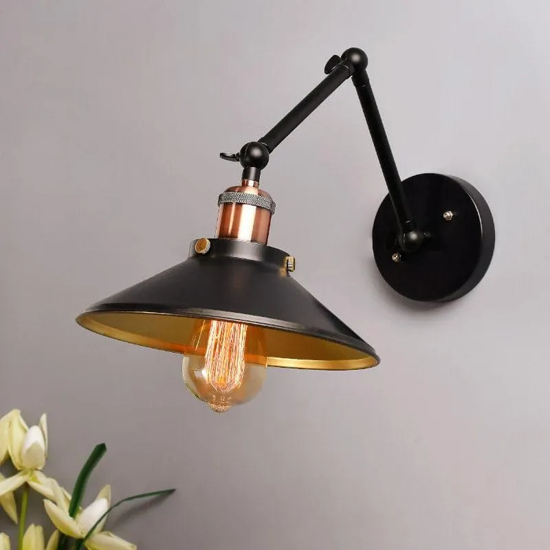 Eleni Cone Metal Wall Lamp - Copper media 3