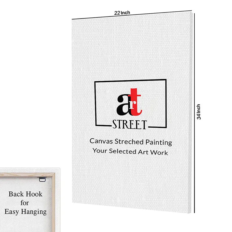 Cosmic Kamalam Canvas Traditional Wall Art media 7