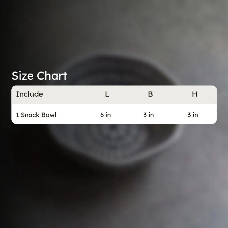 Onofrio Ceramic Snack Bowl - 200 mL media 5
