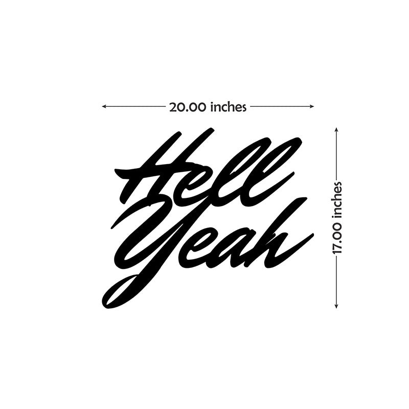 Hell Yeah Iron Wall Accent media 5