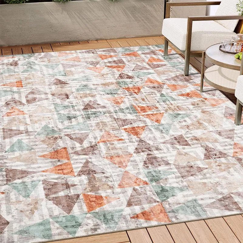 Isaac Geometric Carpet - Brown media 3